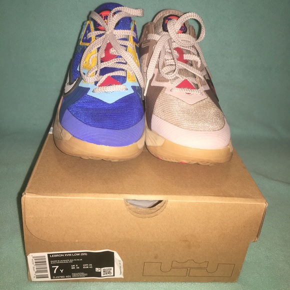 Nike lebron XVIII 18 DJ3760-401 Wile E vs Roadrunner Men’s 7 🪐 - Picture 2 of 10